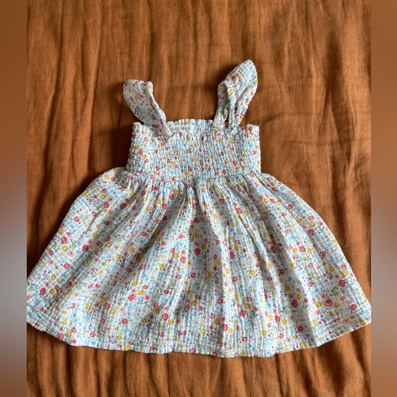 Rabbit + Bear Floral Scrunch Dress 18M - Picture 1 of 2